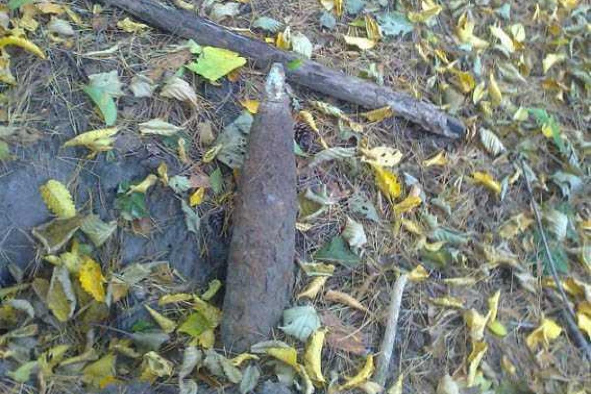 Пиротехники Хмельницкой области уничтожили взрывоопасную находку Пиротехники Хмельницкой области уничтожили взрывоопасную находку