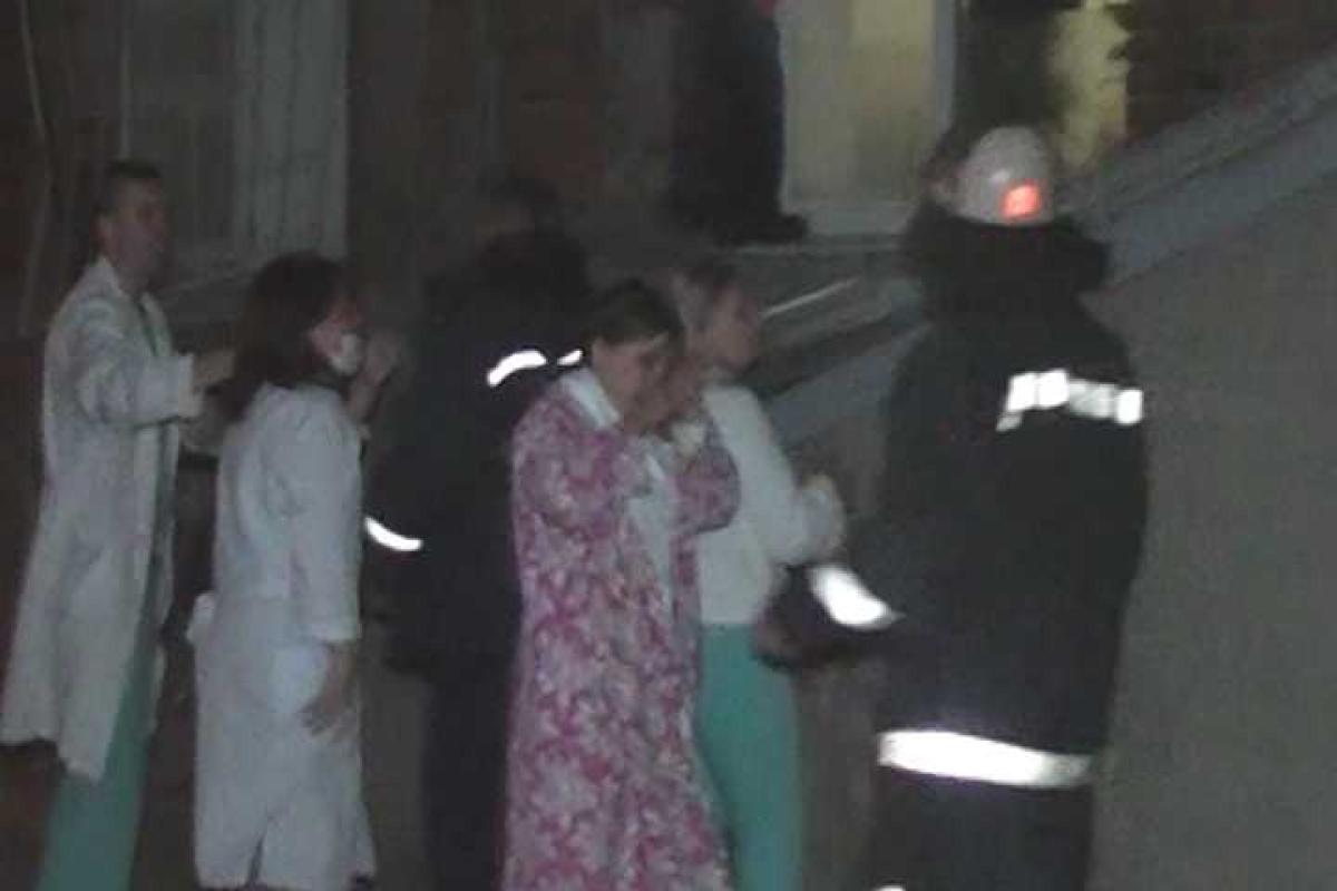 В Харькове ночью горел перинатальный центр В Харькове ночью горел перинатальный центр