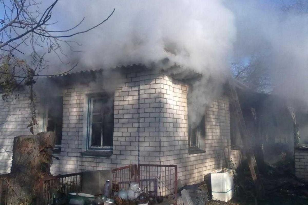 На Черниговщине при пожаре погиб человек