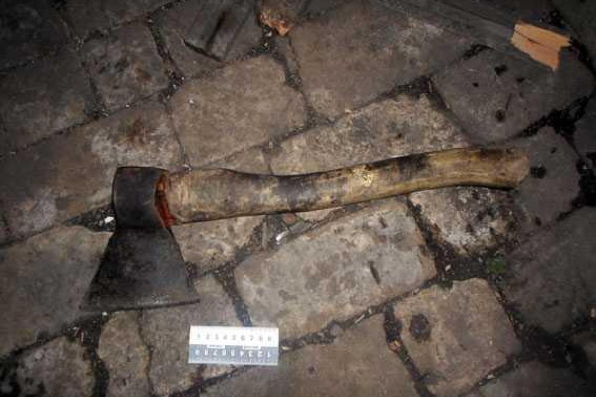 В Марьинке прямо на месте убийства задержан подозреваемый