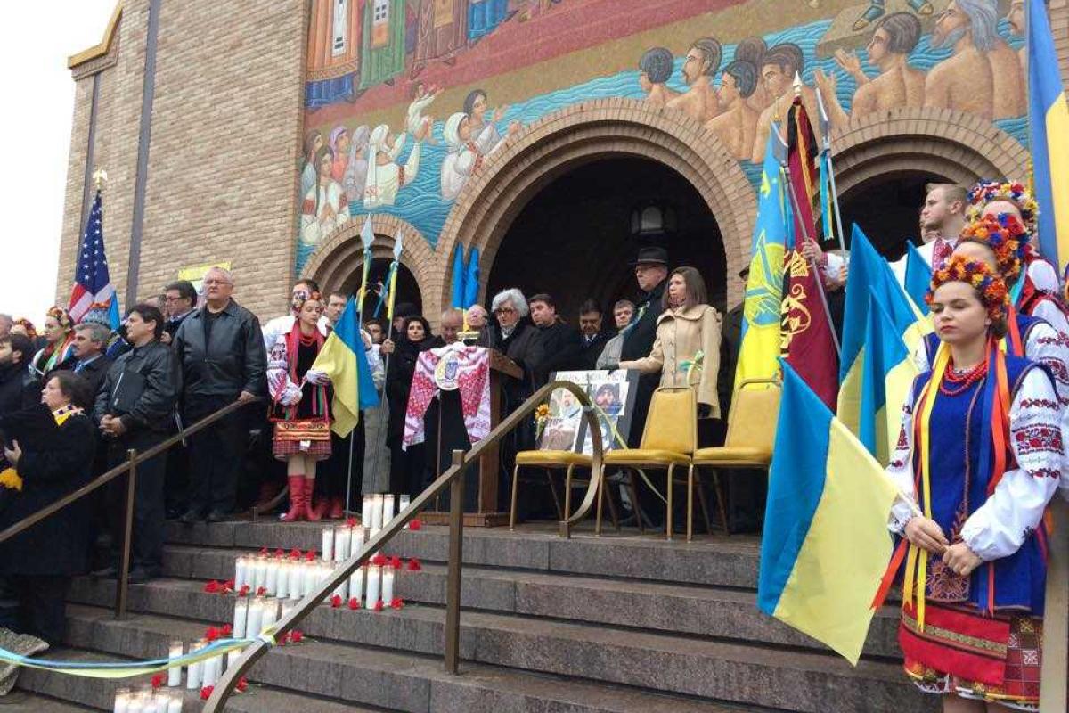 Украинцы США присоединились к Ночи Памяти на Майдане Украинцы США присоединились к Ночи Памяти на Майдане