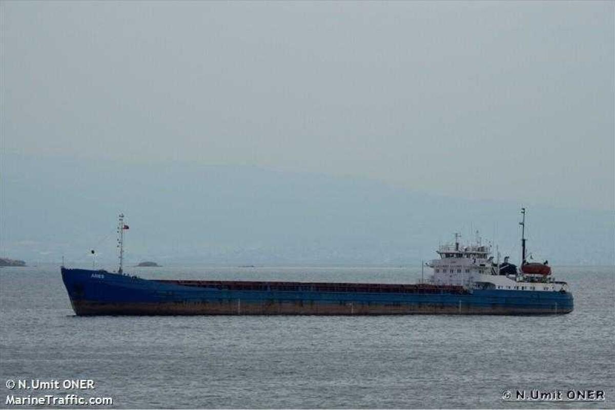 Украинские моряки возвращаются домой с брошенного теплохода "Ариес"