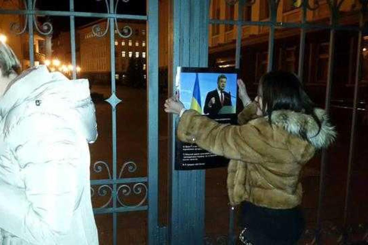 Автомайдан обвинил Порошенко во лжи Автомайдан обвинил Порошенко во лжи