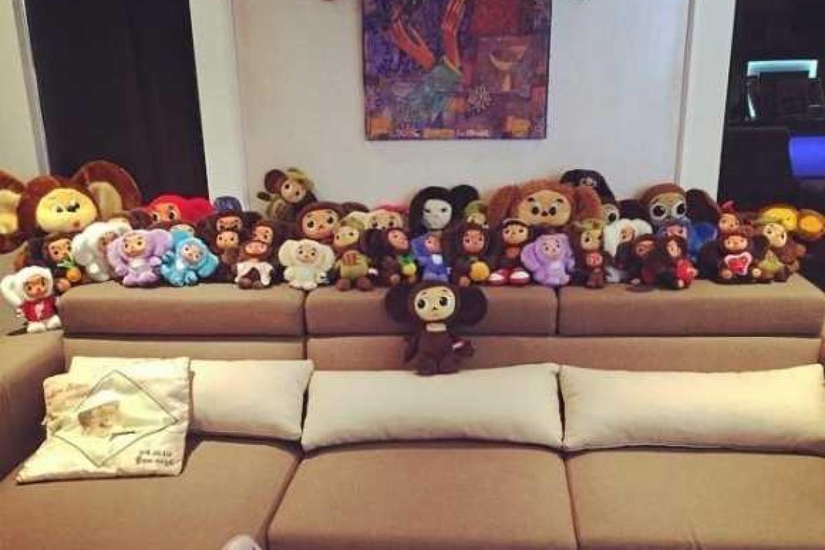 Муж Ани Лорак собирает Чебурашек Муж Ани Лорак собирает Чебурашек