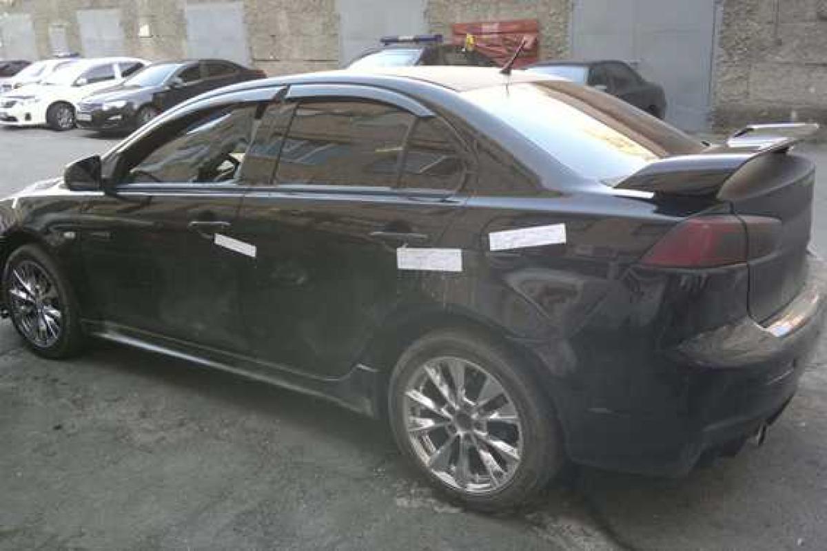 Во время обыска автомобиля на Днепропетровщине работники ГАИ обнаружили гранату Ф-1