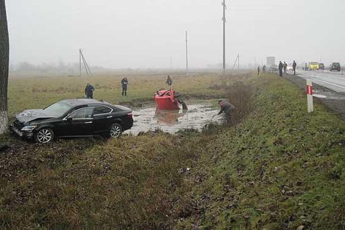 В районе Мукачево на Закарпатье в ДТП пострадала женщина-водитель В районе Мукачево на Закарпатье в ДТП пострадала женщина-водитель