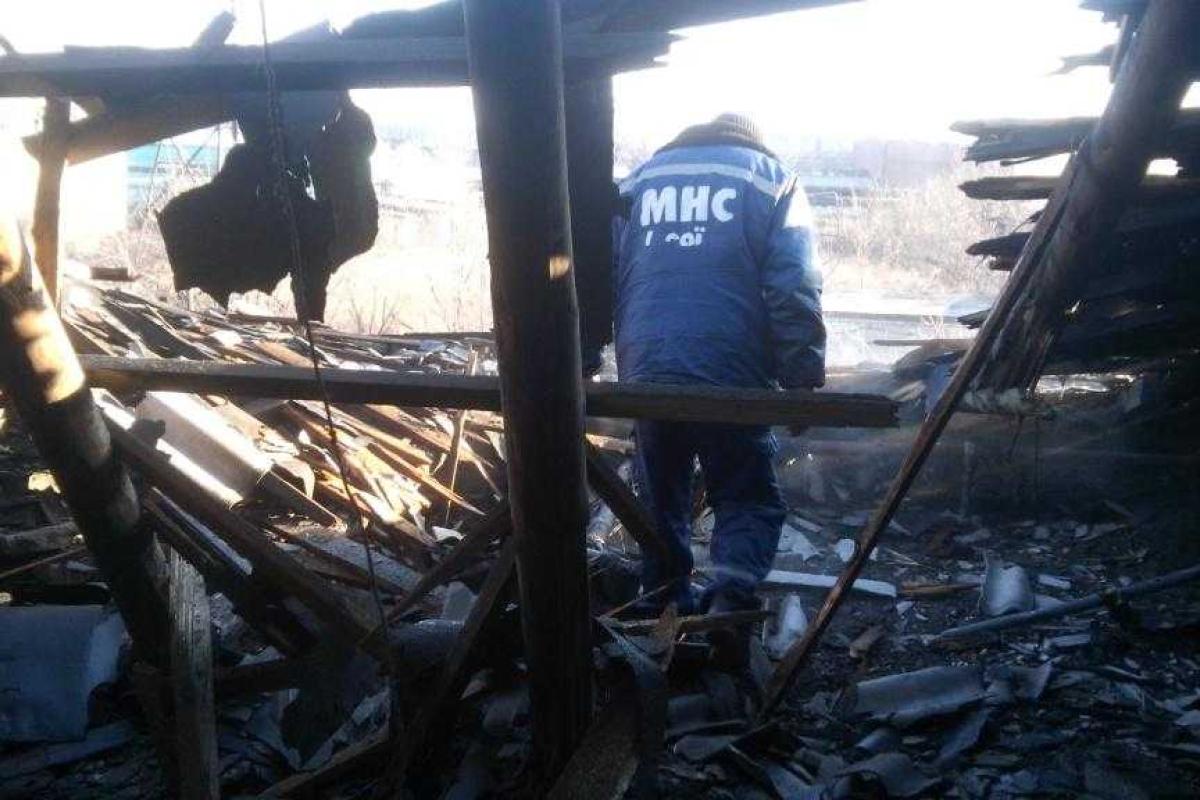 Террористы обстреляли пожарную часть в городе Авдеевка