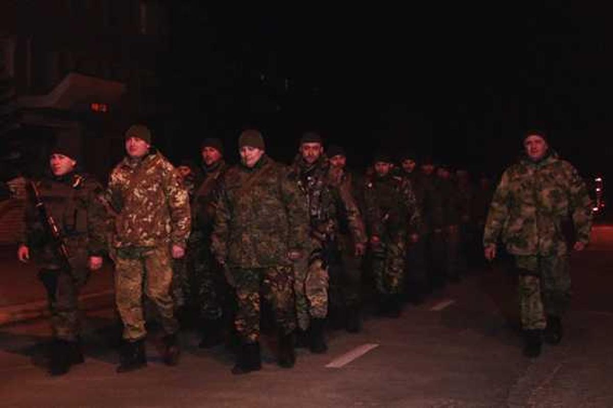 Милиционеры Прикарпатья вернулись из Мариуполя Милиционеры Прикарпатья вернулись из Мариуполя
