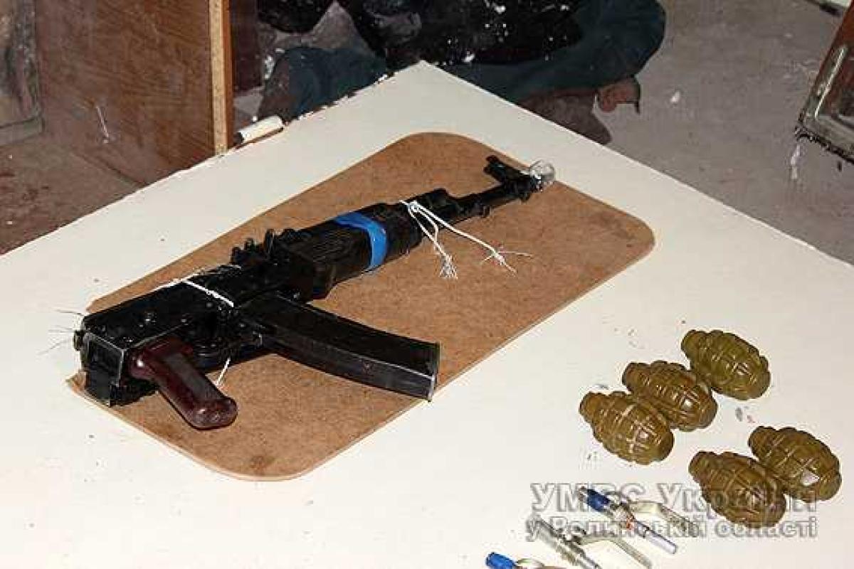 На Волыни задержан мужчина, который из автоматического оружия обстрелял автомобиль