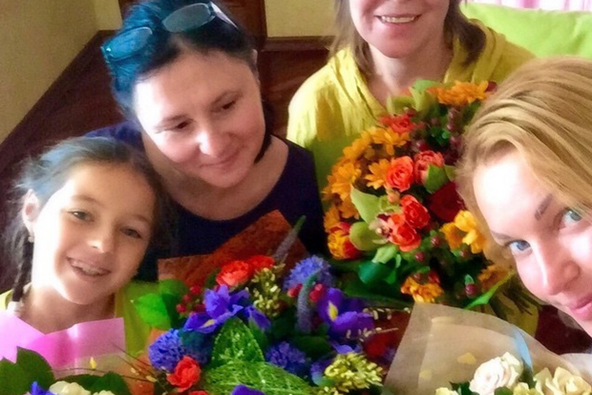 Волочкова похвасталась подарком от бывшего мужа