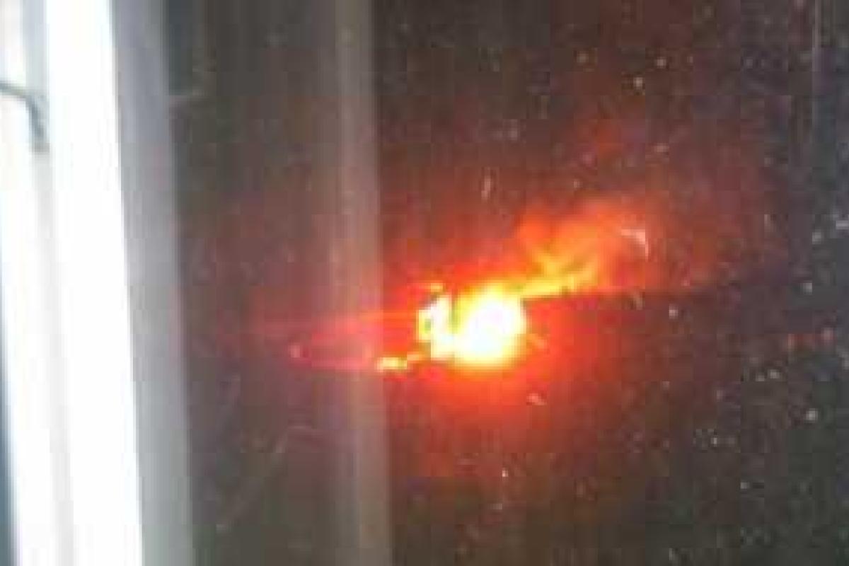 В центре Славянска прогремел мощный взрыв