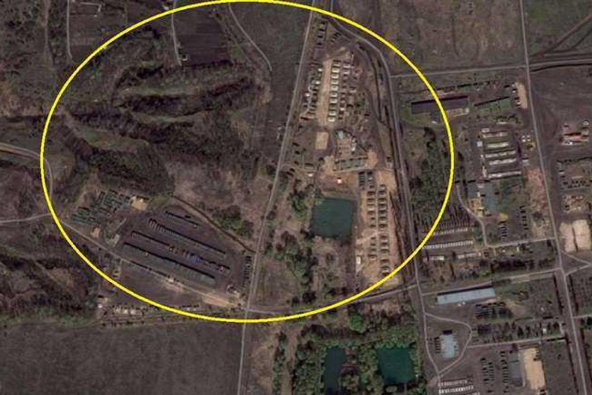 Вблизи Харькова зафиксирован базовый лагерь российских сил вторжения Вблизи Харькова зафиксирован базовый лагерь российских сил вторжения