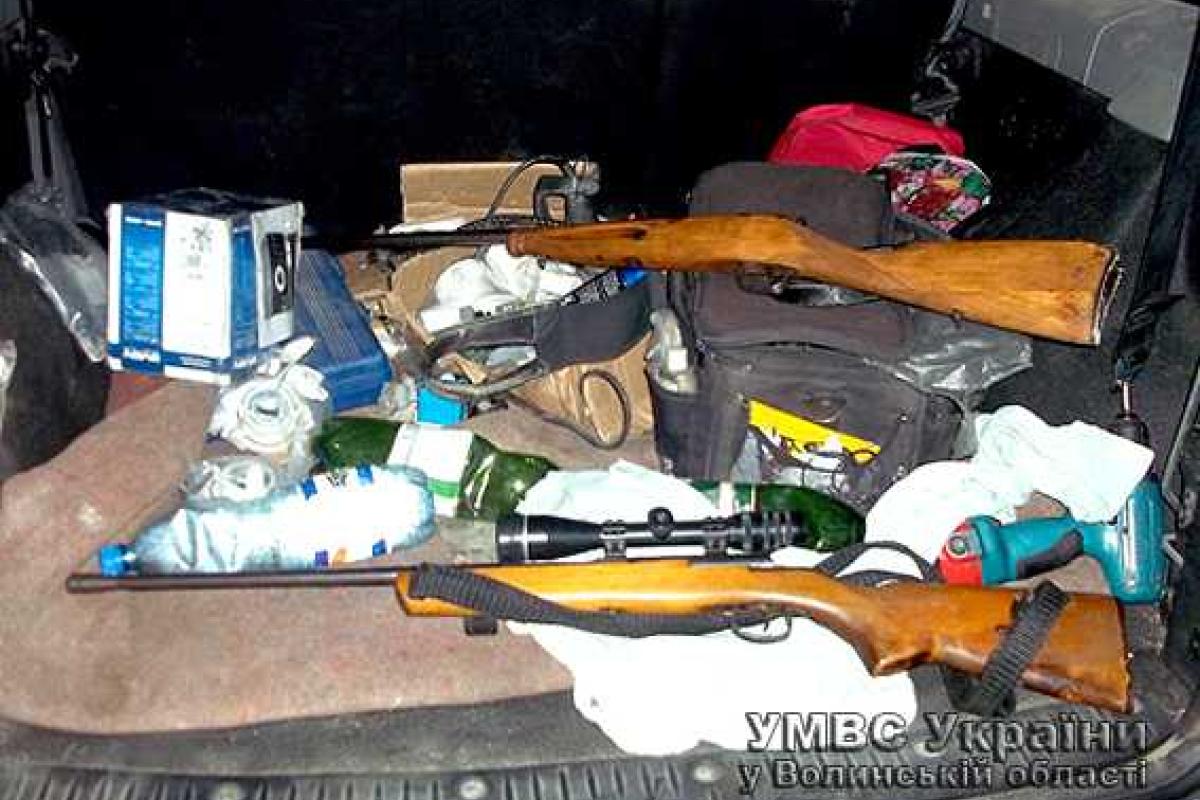 На Волыни у местных жителей изъяли арсенал оружия На Волыни у местных жителей изъяли арсенал оружия