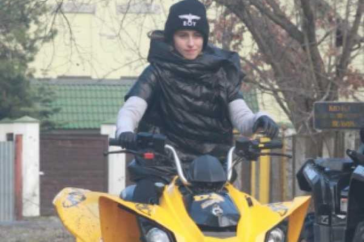 Внучка Софии Ротару гоняет на квадроцикле