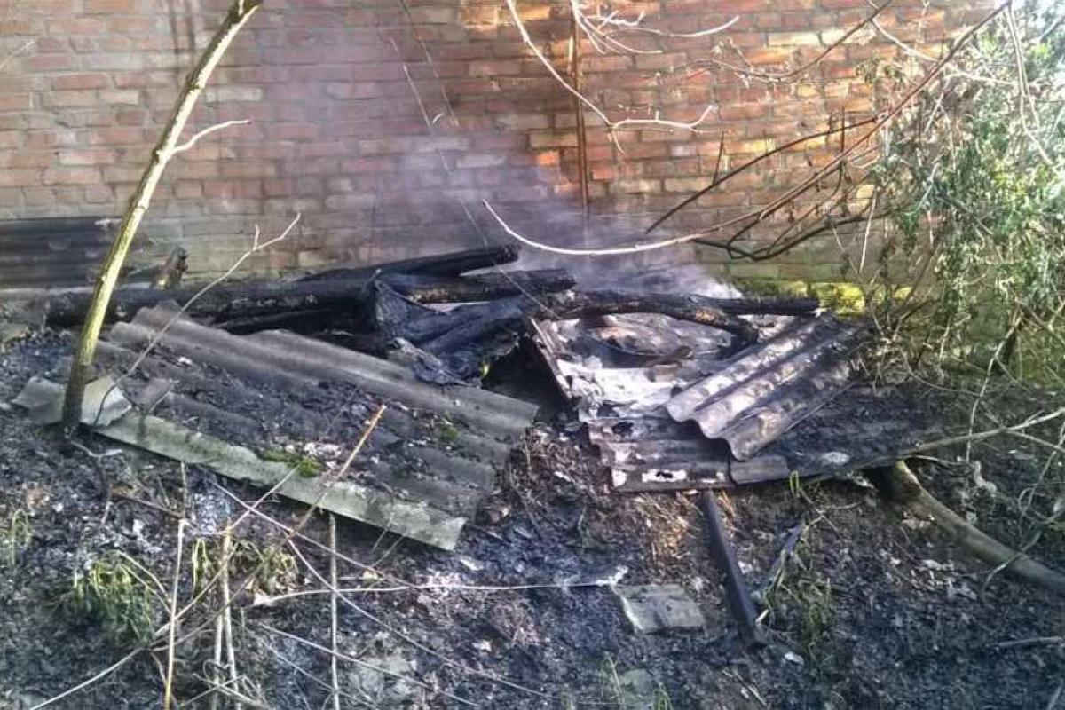 На Полтавщине пожарные спасли 2 хозяйственные постройки На Полтавщине пожарные спасли 2 хозяйственные постройки