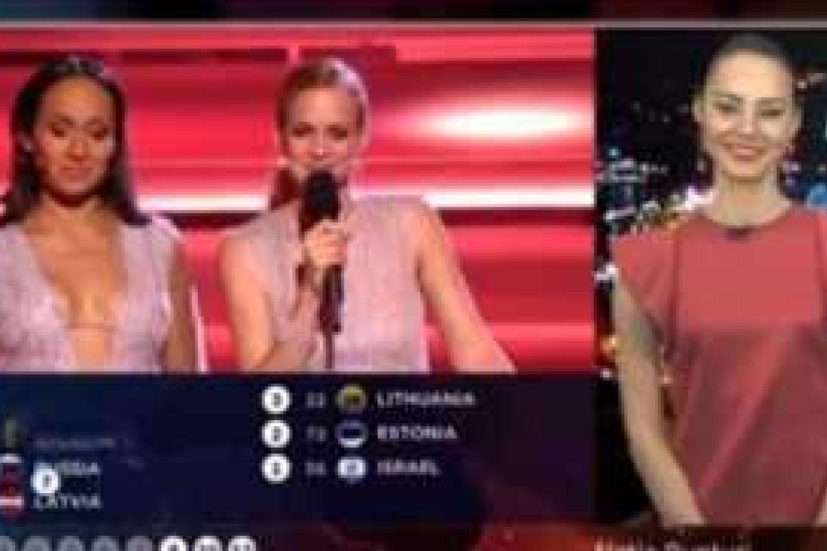 В прямом эфире "Евровидения" зритель выкрикнул 2 неприличных слова