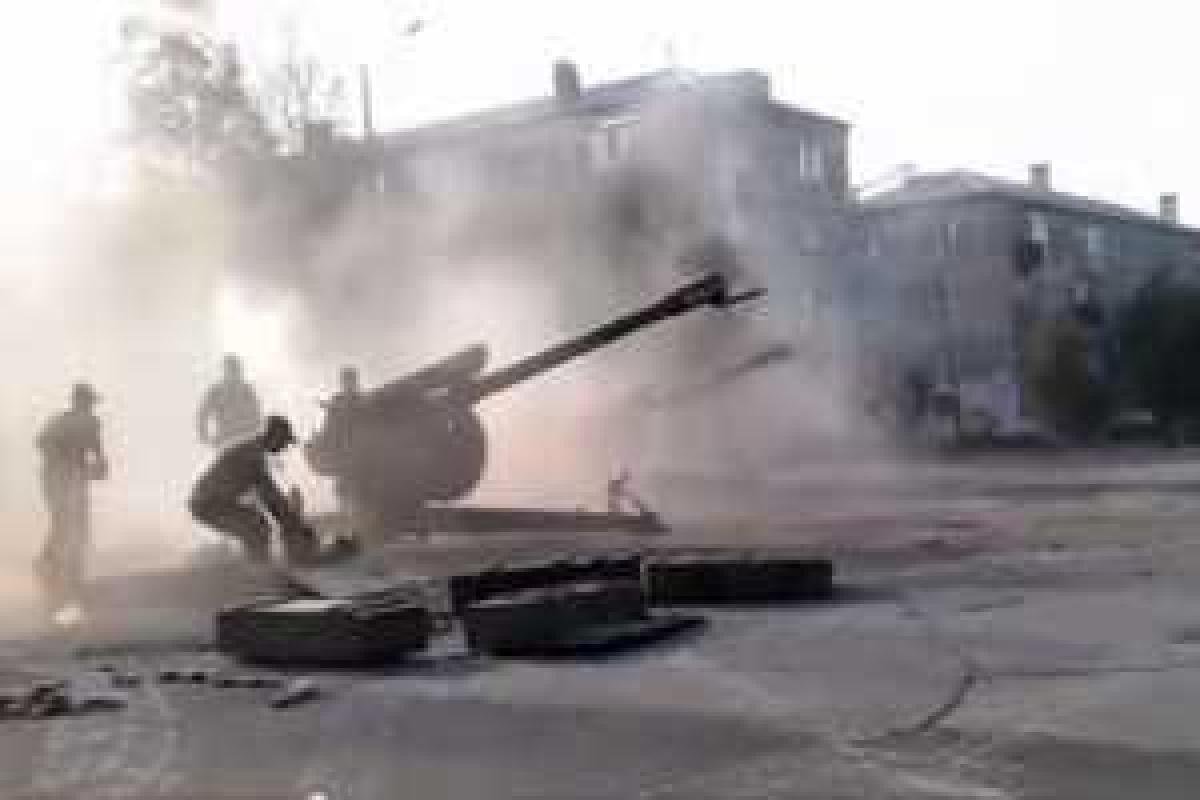 В районе Горловки из-за обстрела, в котором горловчане обвинили боевиков, погибли двое детей В районе Горловки из-за обстрела, в котором горловчане обвинили боевиков, погибли двое детей