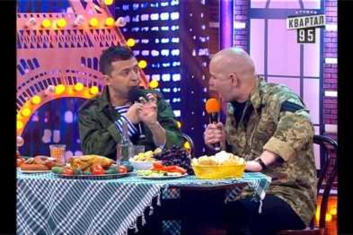 «Квартал 95» показал, как Захарченко и Губарев отметили годовщину «ДНР»
