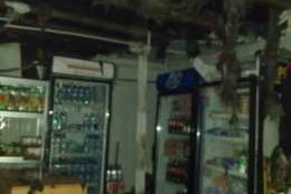 В Киеве ночью горел торговый киоск