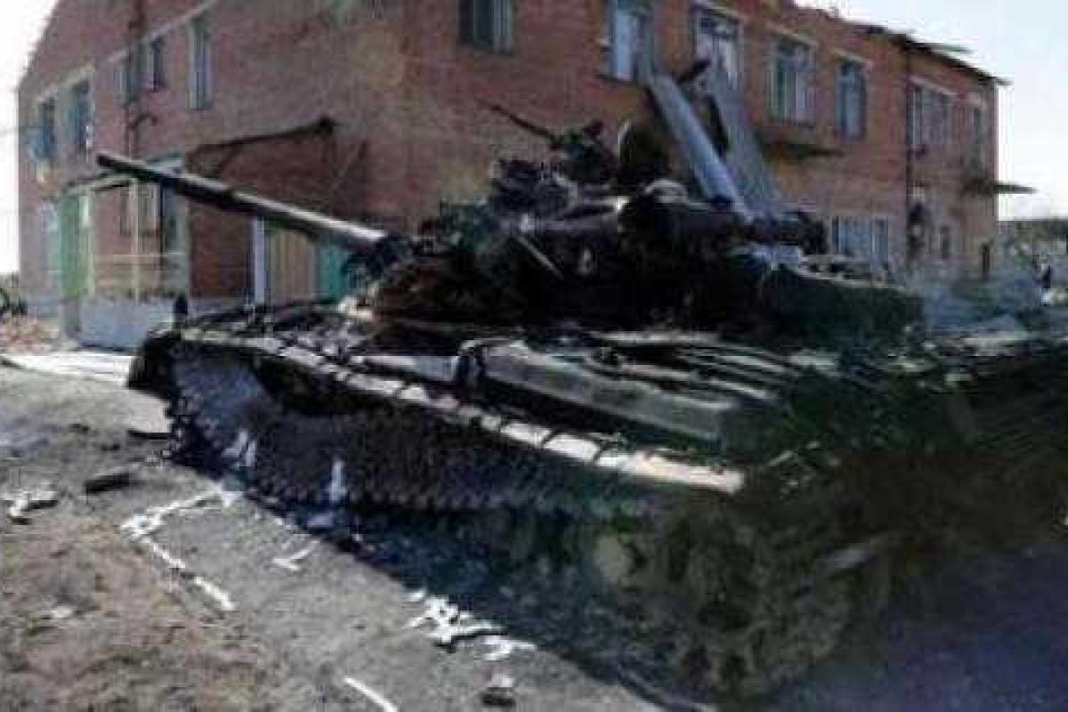 "Азов" опубликовал новое видео боев в поселке Широкино