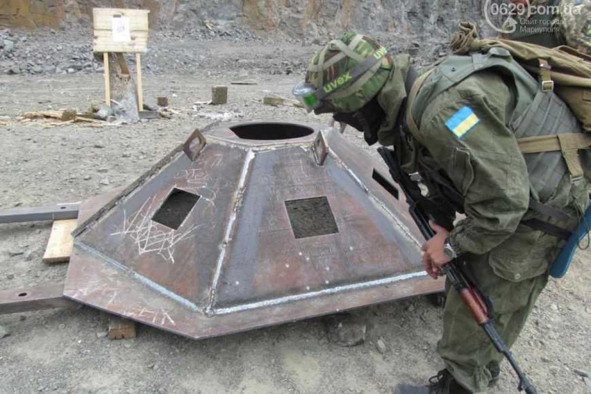 Под Мариуполем испытали новое огневое сооружение 