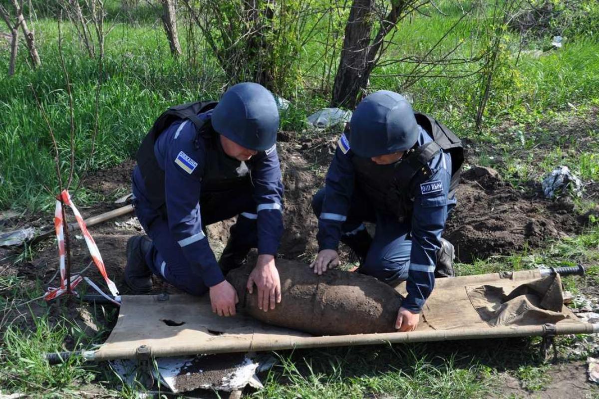 На Кировогорадщине уничтожено 100-кг авиабомбу времен Второй мировой войны На Кировогорадщине уничтожено 100-кг авиабомбу времен Второй мировой войны