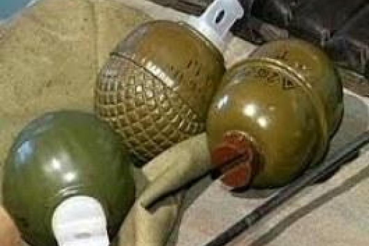 В Донецкой области СБУ обнаружила склад с оружием