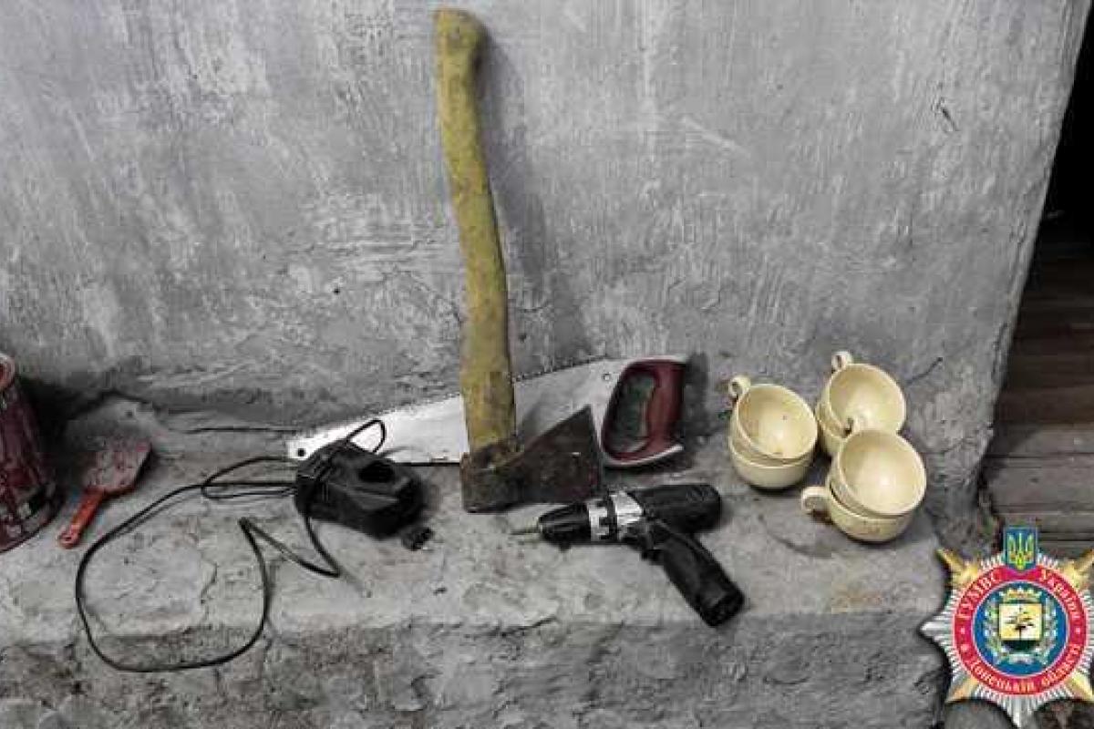 В Красноармейске оперативники задержали серийного вора из Горловки