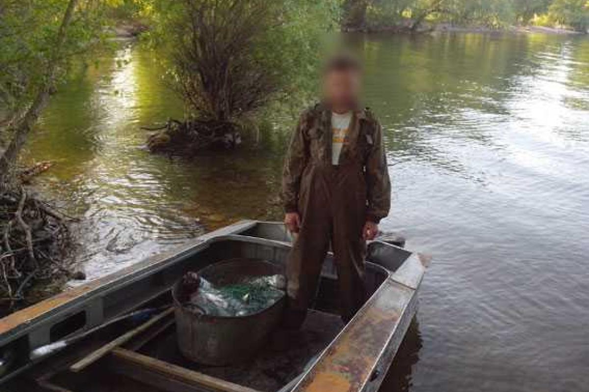 На Полтавщине задержали любителя незаконной рыбалки На Полтавщине задержали любителя незаконной рыбалки