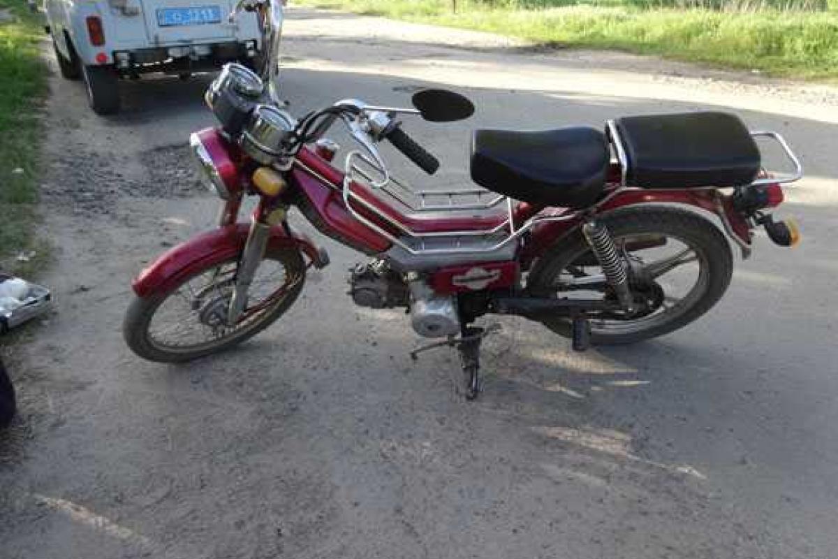 У харьковчанина угнали скутер