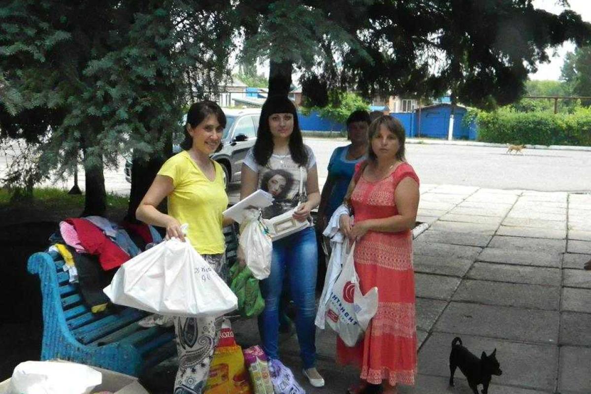 Волонтеры «Бахмута» доставили гуманитарку в Северск