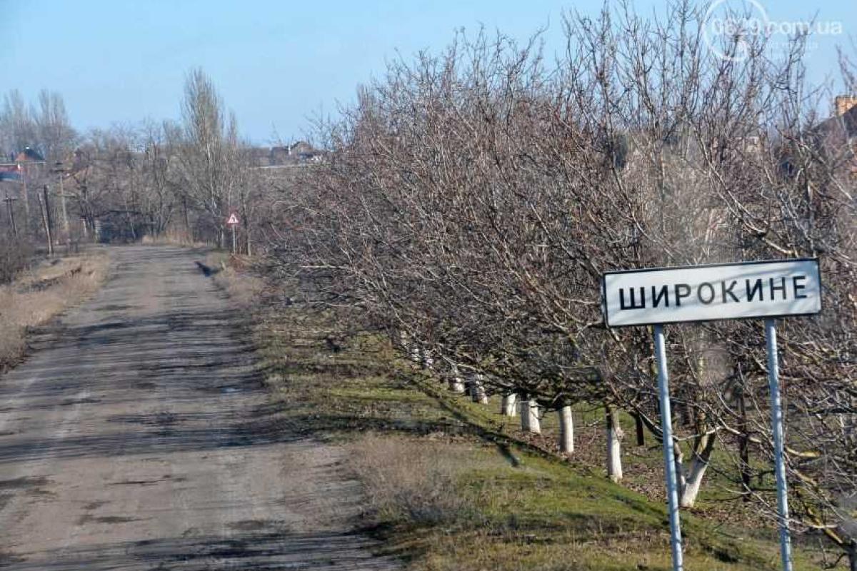 За сутки террористы 10 раз обстреляли Широкино