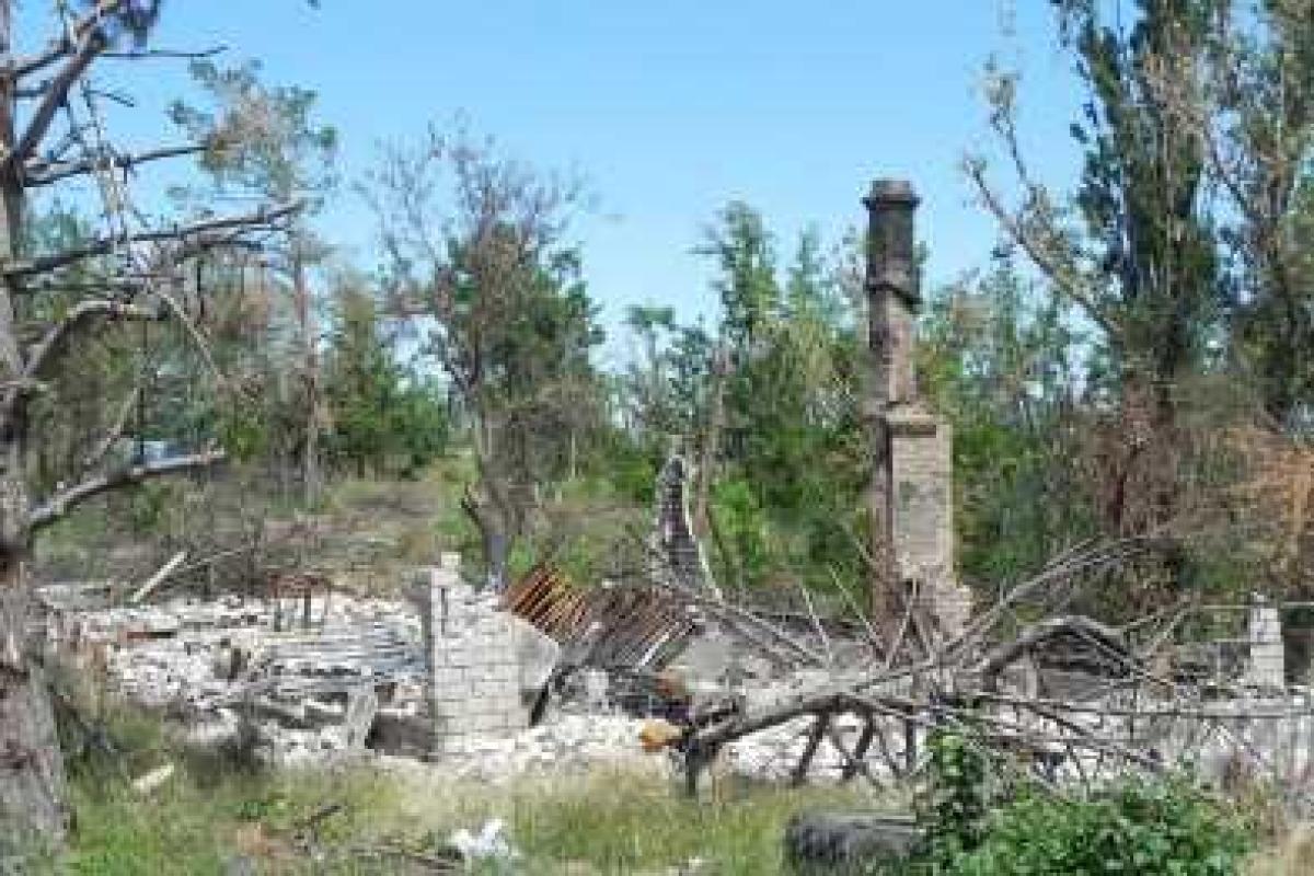 В сети появились фото и видео разрушений в Широкино В сети появились фото и видео разрушений в Широкино