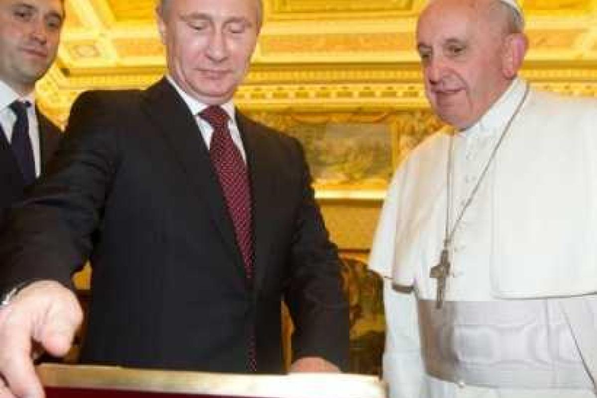 О. Пономарь: Что будет делать Путин на встрече с Папой Римским О. Пономарь: Что будет делать Путин на встрече с Папой Римским