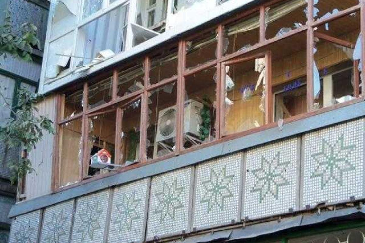 Горловка ночью подверглась массированному обстрелу