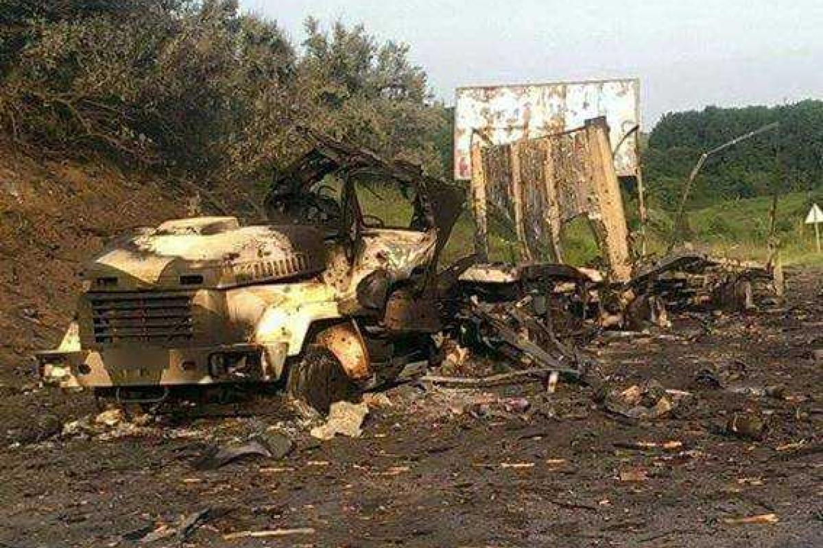На Полтавщине в грузовом автомобиле сдетонировали боеприпасы На Полтавщине в грузовом автомобиле сдетонировали боеприпасы
