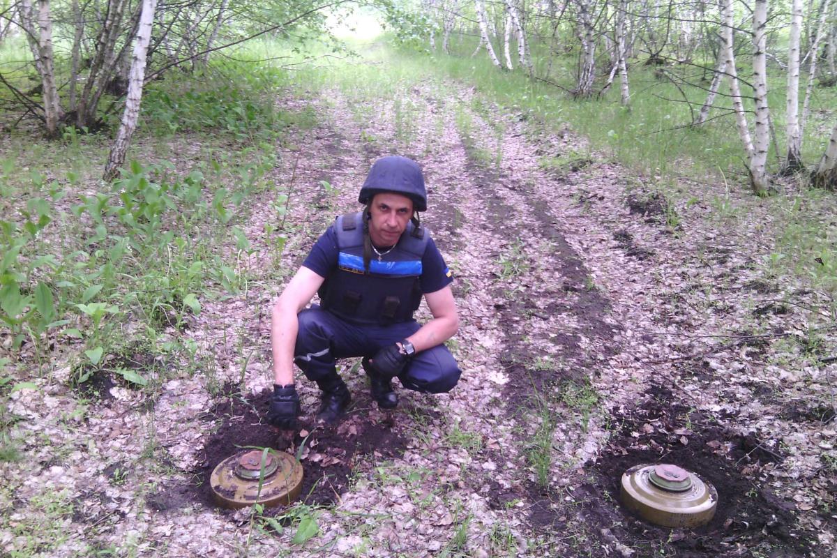 36 единиц боеприпасов найдено пиротехническим подразделением ГСЧС на Донетчине