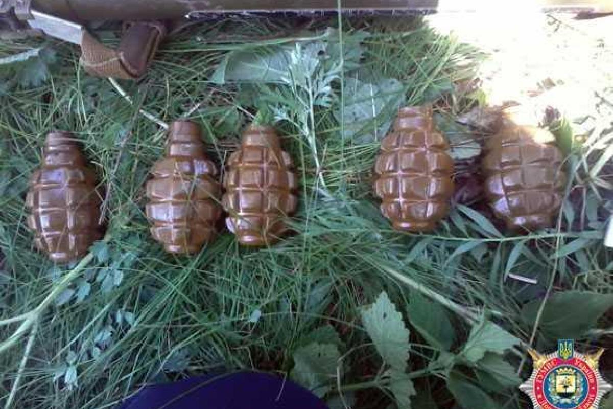 2 схрона с крупной партией оружия и боеприпасов нашли на Донетчине 