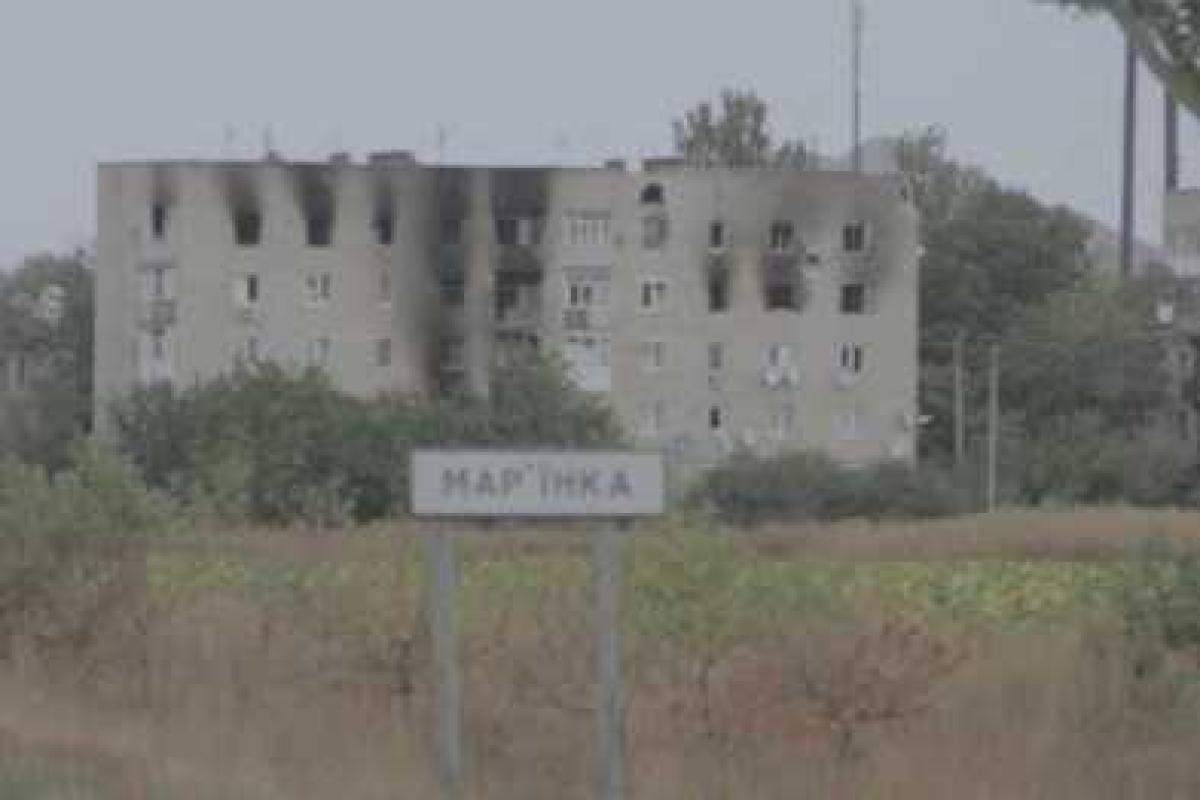 Боевики с потерями отступили от Марьинки Боевики с потерями отступили от Марьинки