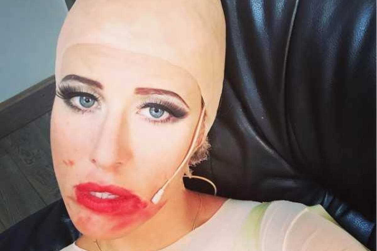 Ксения Собчак сделала нелепое селфи 