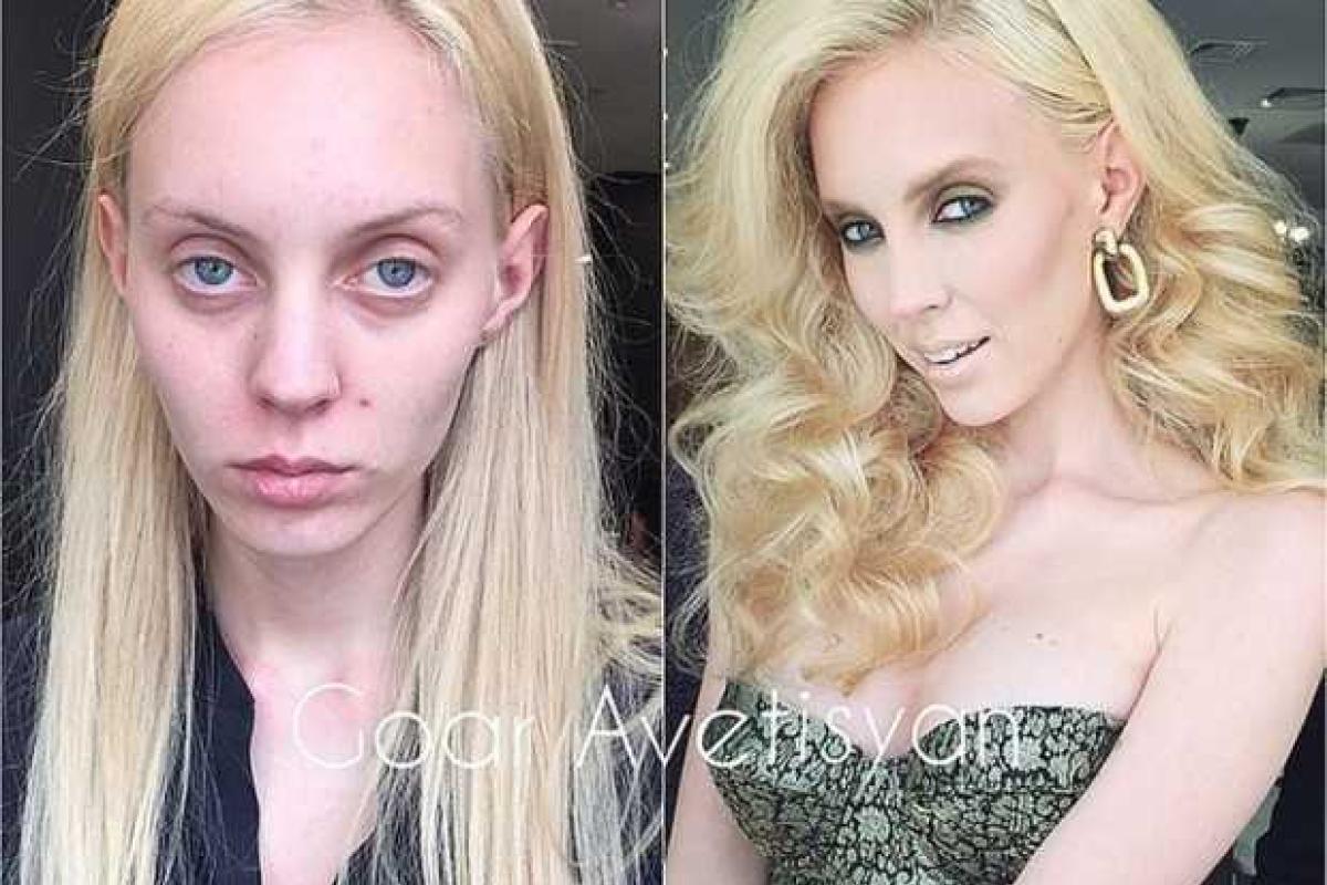 Визажист всего за 20 минут превращает серых мышек в сексуальных красавиц Визажист всего за 20 минут превращает серых мышек в сексуальных красавиц