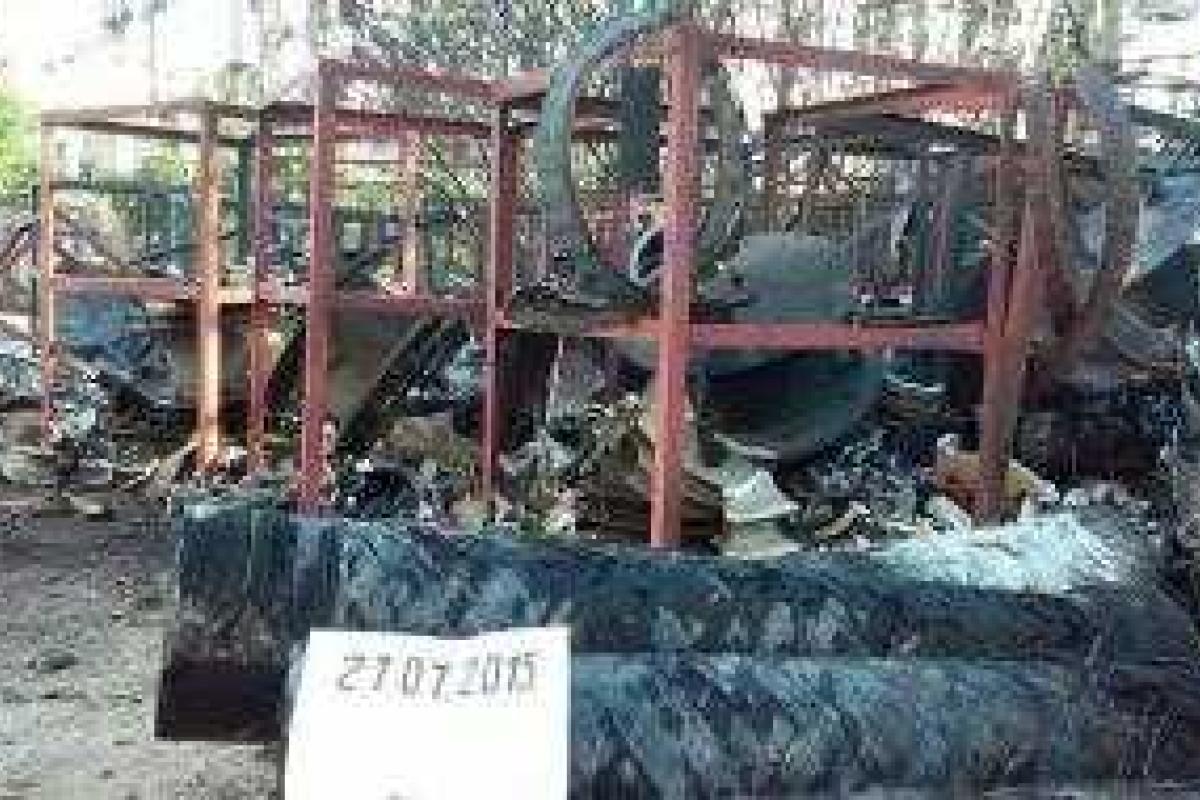 На Углегорской ТЭС - масштабные разрушения в результате обстрела боевиков