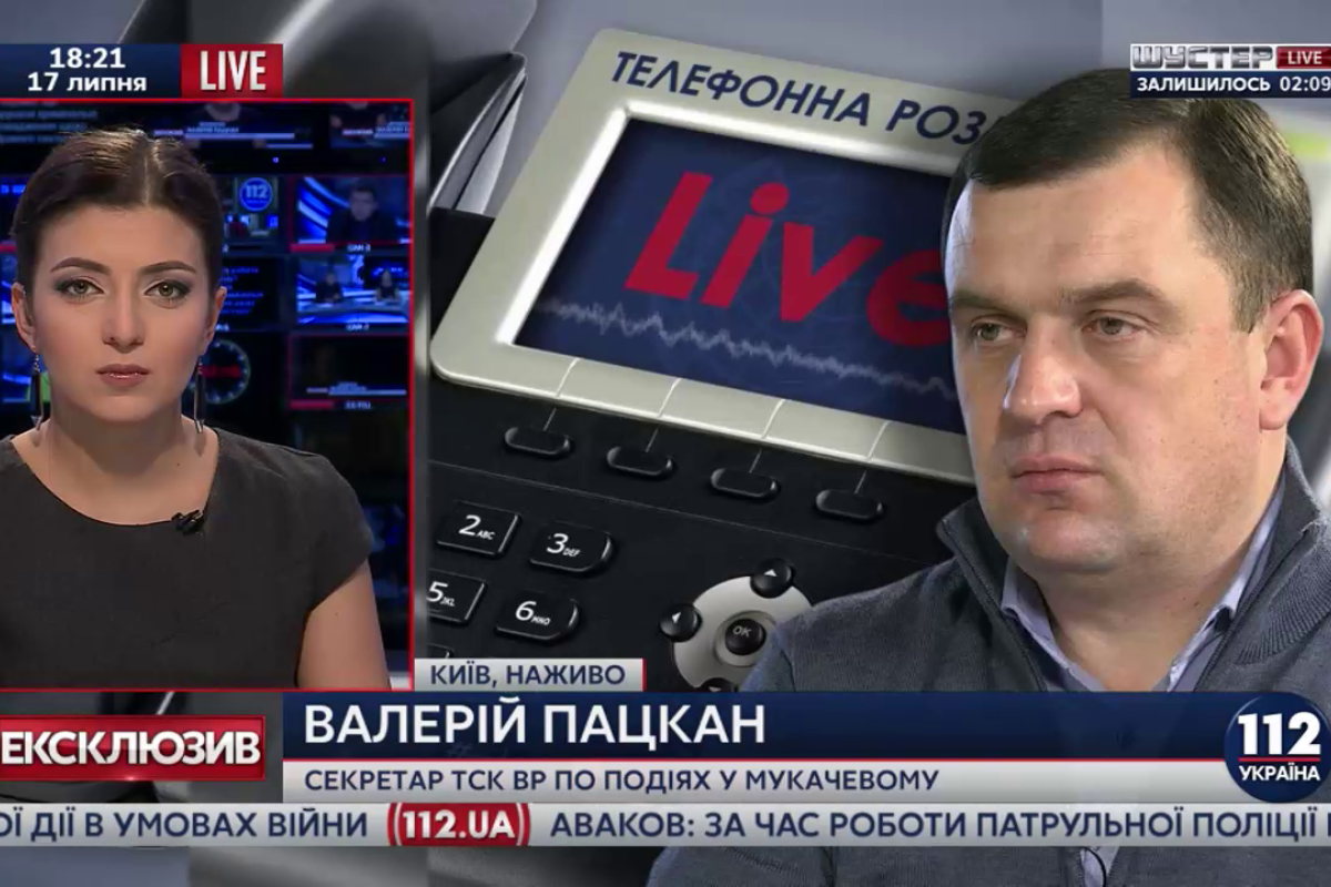 Поговорили и разошлись: Пацкан о разговоре членов ВСК с мэром по событиям в Мукачево
