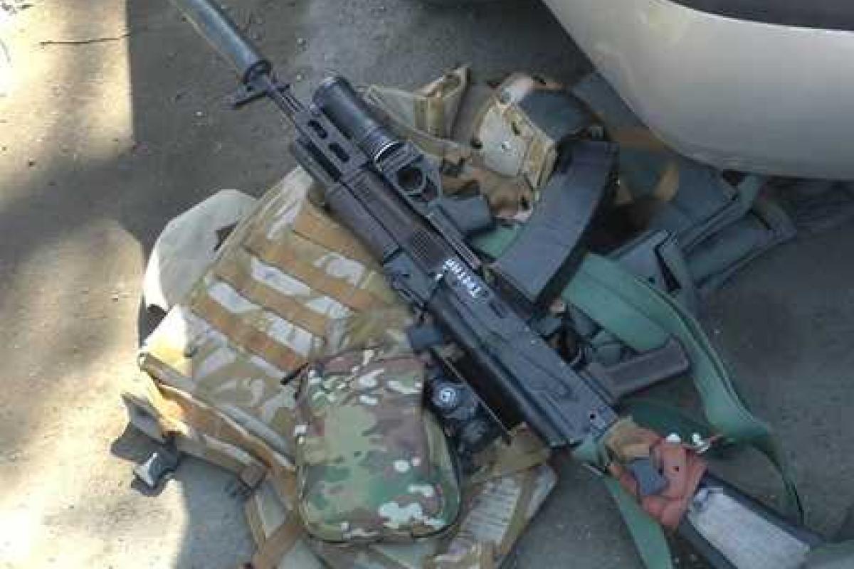 Подразделения морской пехоты заняли позиции батальона "Донбасс" в Широкино Подразделения морской пехоты заняли позиции батальона "Донбасс" в Широкино