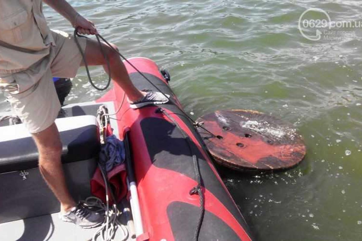 В акватории Мариуполя взорван подозрительный предмет