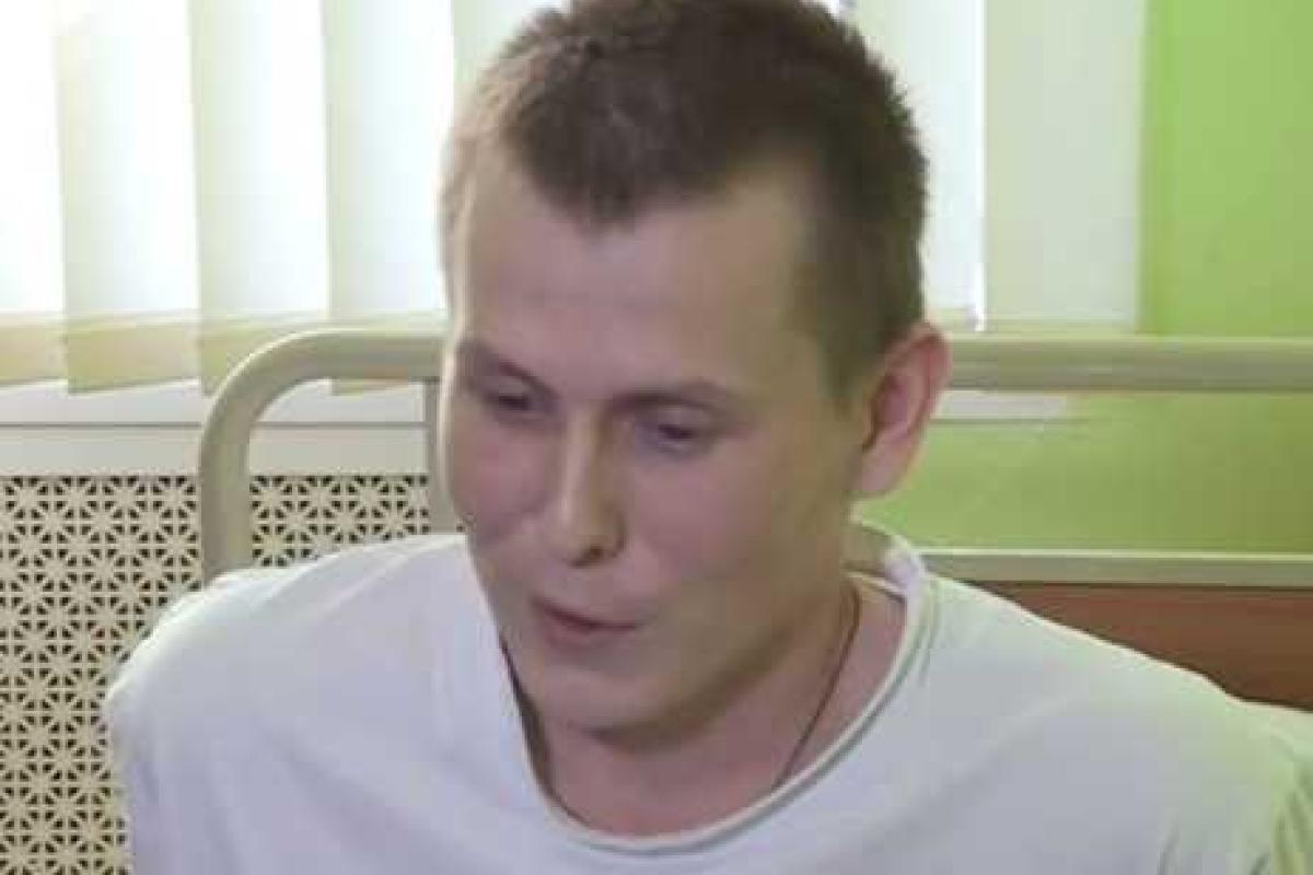 Задержанный на Луганщине российский военный Александров: Если бы не украинские врачи, я бы остался инвалидом