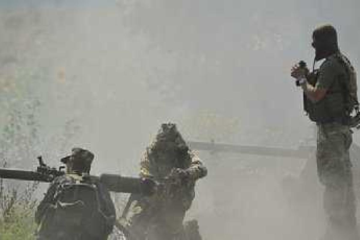 Военнослужащие 72-й механизированной бригады попали под массированный обстрел