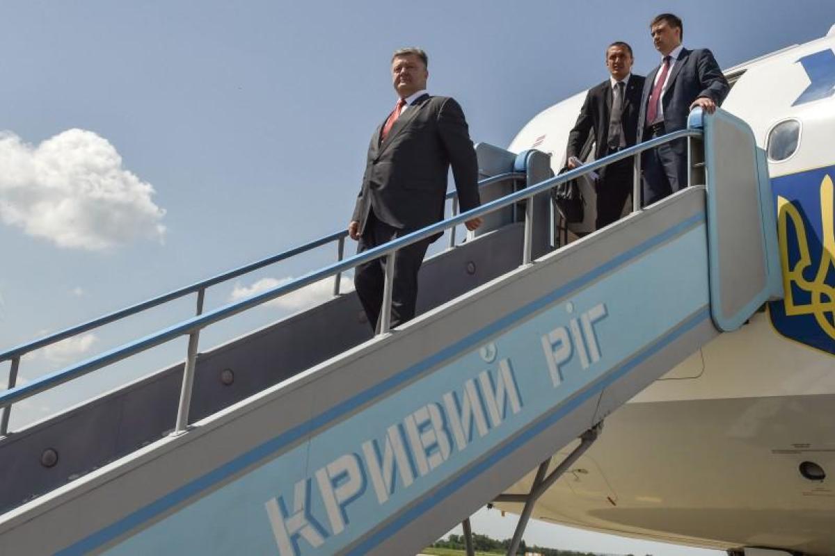 Порошенко прибыл в Кривой Рог