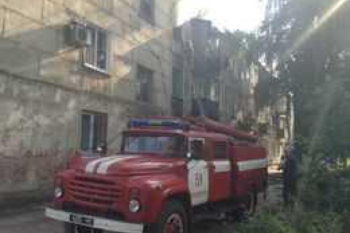 Житель Красноармейска при пожаре получил тяжелые ожоги