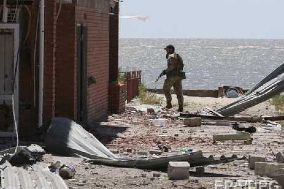 Боевики запросили перемирие на мариупольском направлении, - комбат ДУК "Правый сектор"